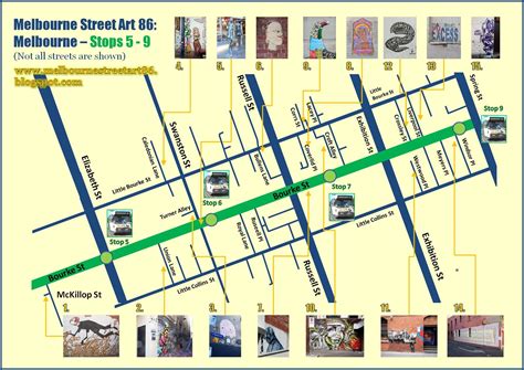 bourke street mall map.